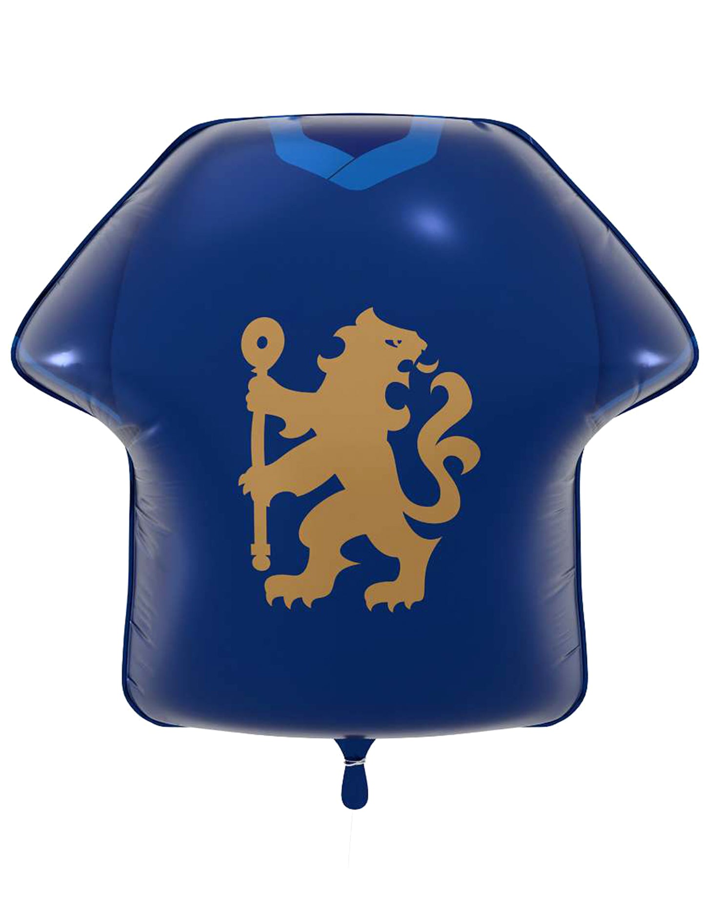 Balão de alumínio azul em forma de camisola do Chelsea Football Club 52 x 51 cm