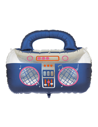 Balão de alumínio Boombox 98x70,5 cm