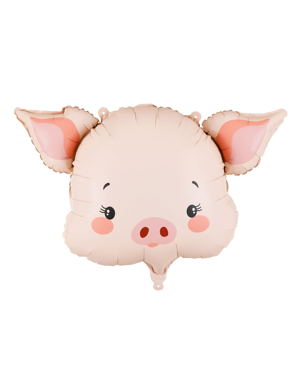 Ballon aluminium Cochon rose pastel