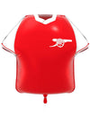 Balão de alumínio em forma de camisola do Arsenal Football Club