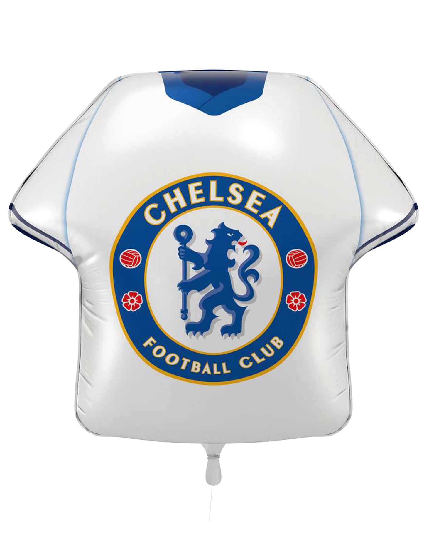 Balão de alumínio em forma de camisola do Chelsea Football Club 52 x 51 cm