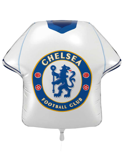Balão de alumínio em forma de camisola do Chelsea Football Club 52 x 51 cm