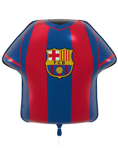 Balão de alumínio em forma de camisola FC Barcelona