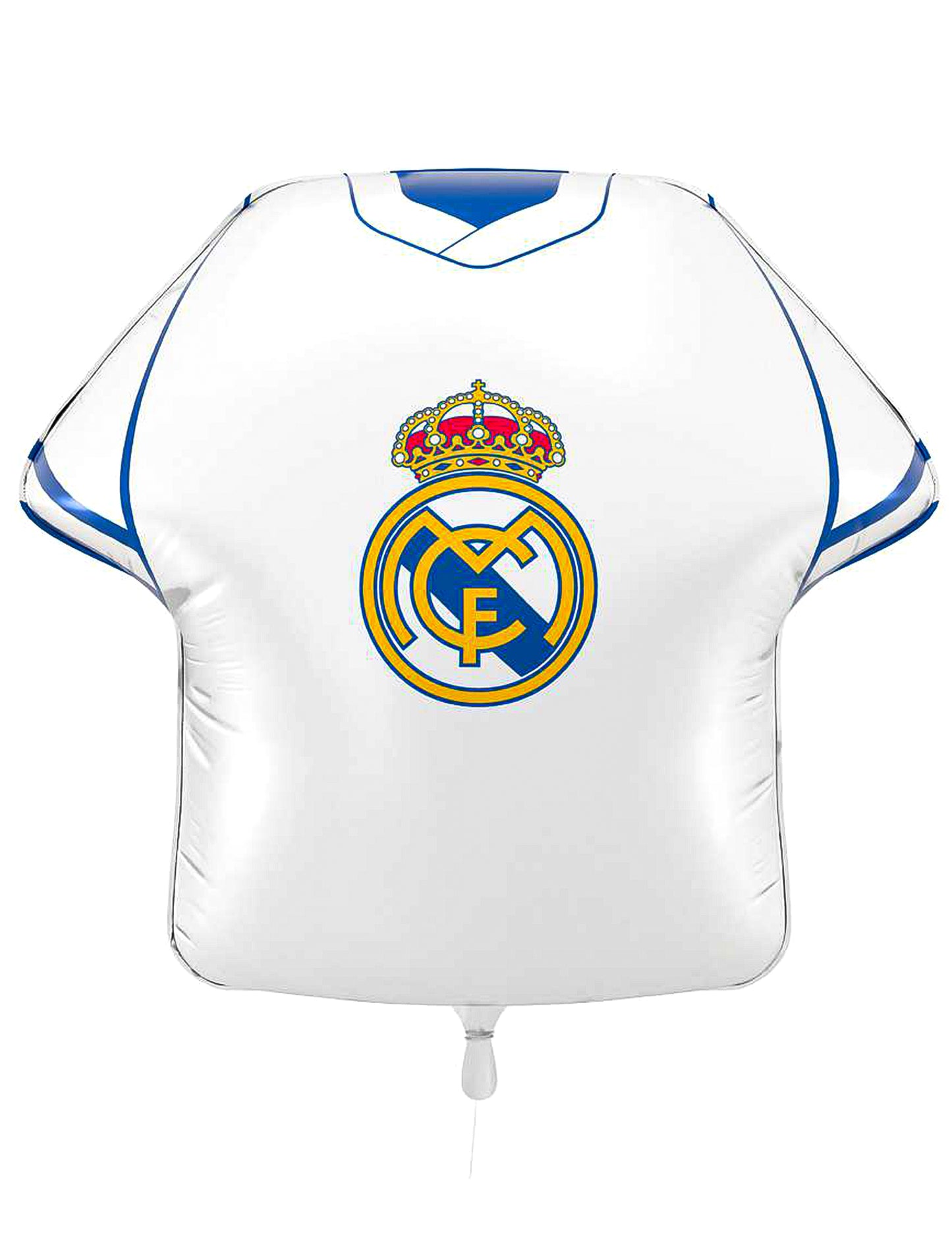 Balão de alumínio em forma de camisola Real Madrid CF