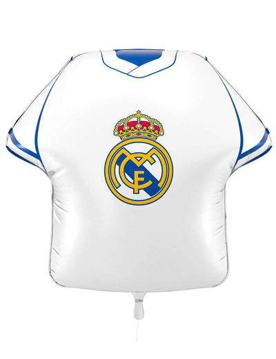 Balão de alumínio em forma de camisola Real Madrid CF