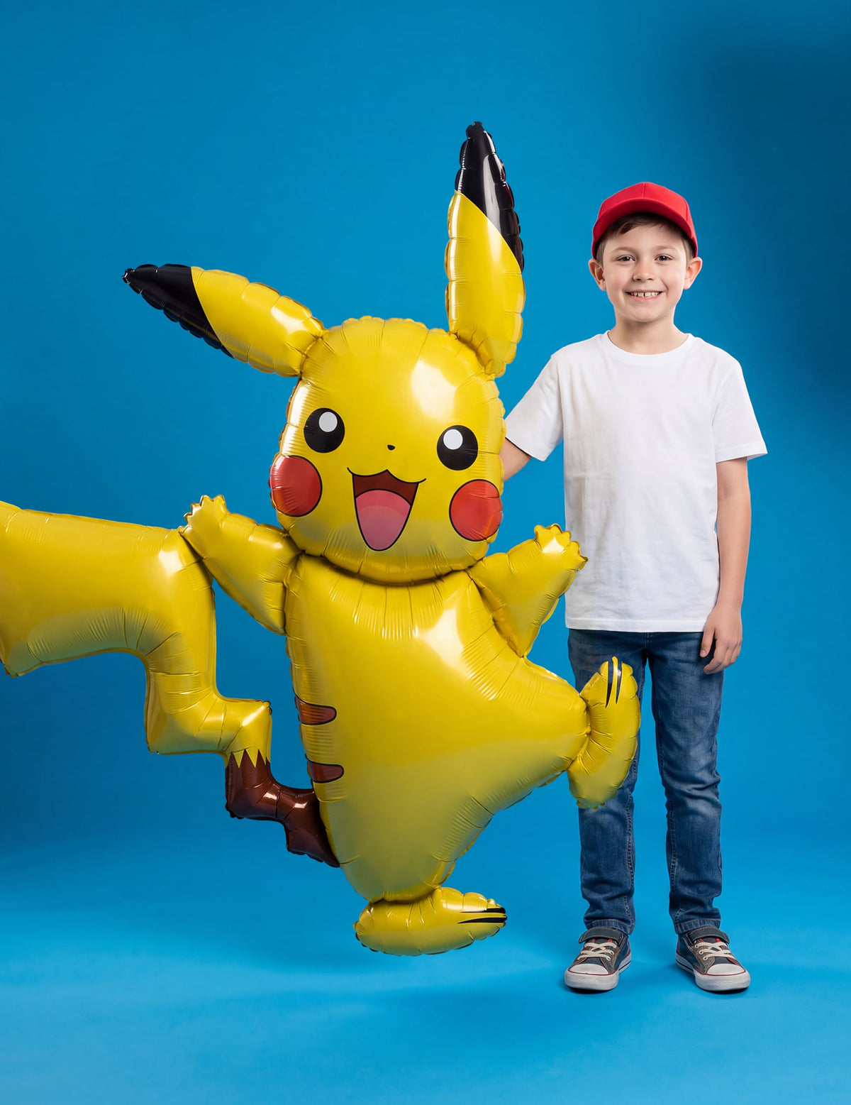 Balão alumínio Pikachu Pokémon™ 132 x 144 cm