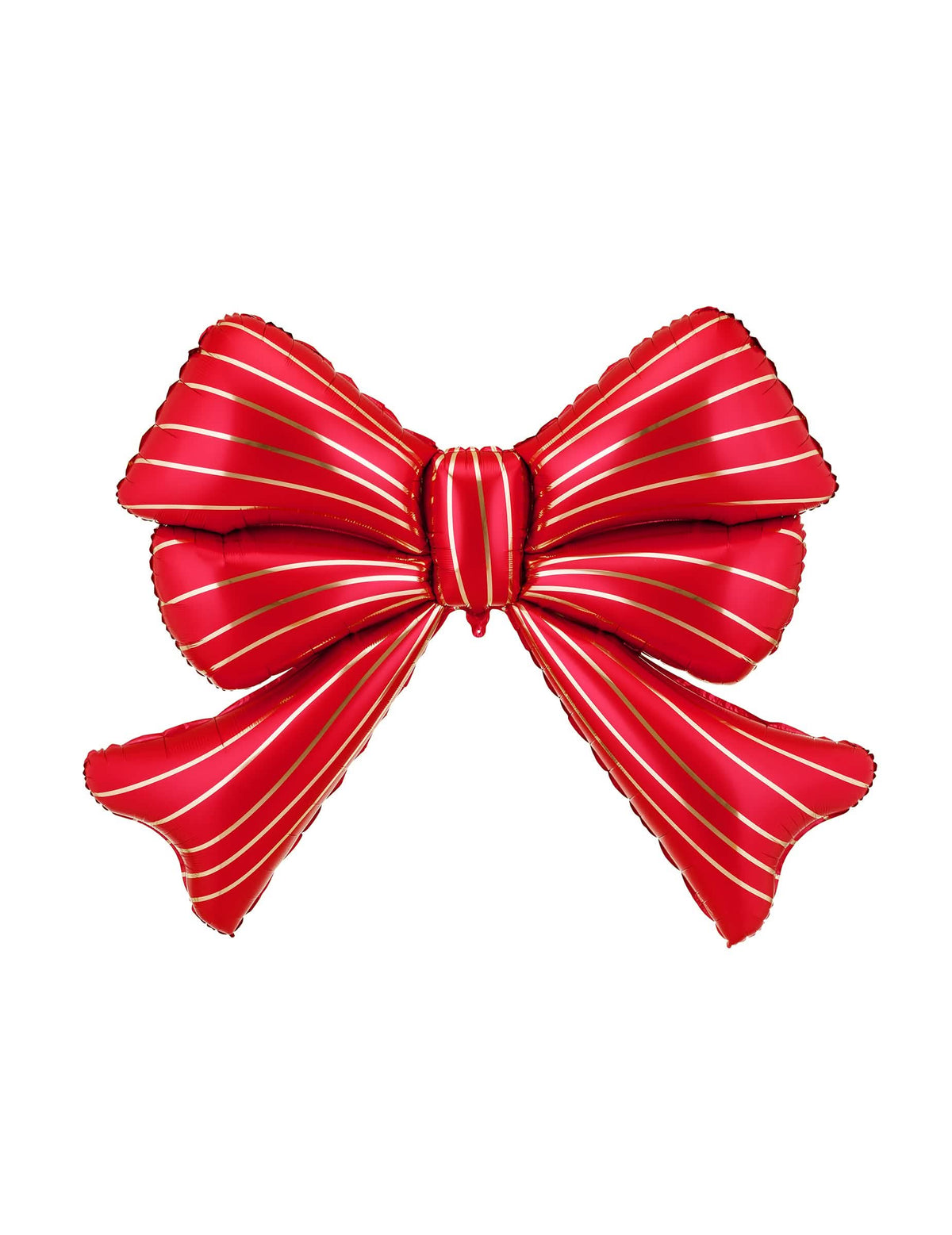 Balão de alumínio Laço XXL vermelho 139 x 111 cm