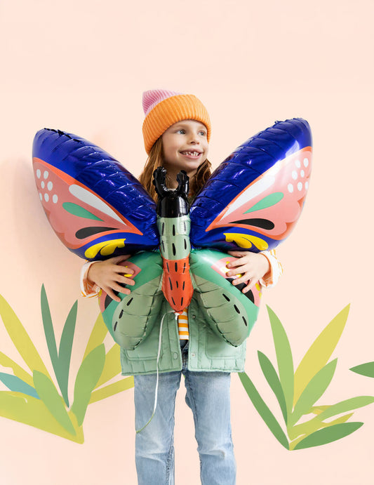 Balão de alumínio Borboleta 88 x 54 cm