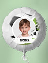 Balão de alumínio personalizável Futebol 50 cm