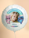 Balão de alumínio personalizável Stitch 50 cm