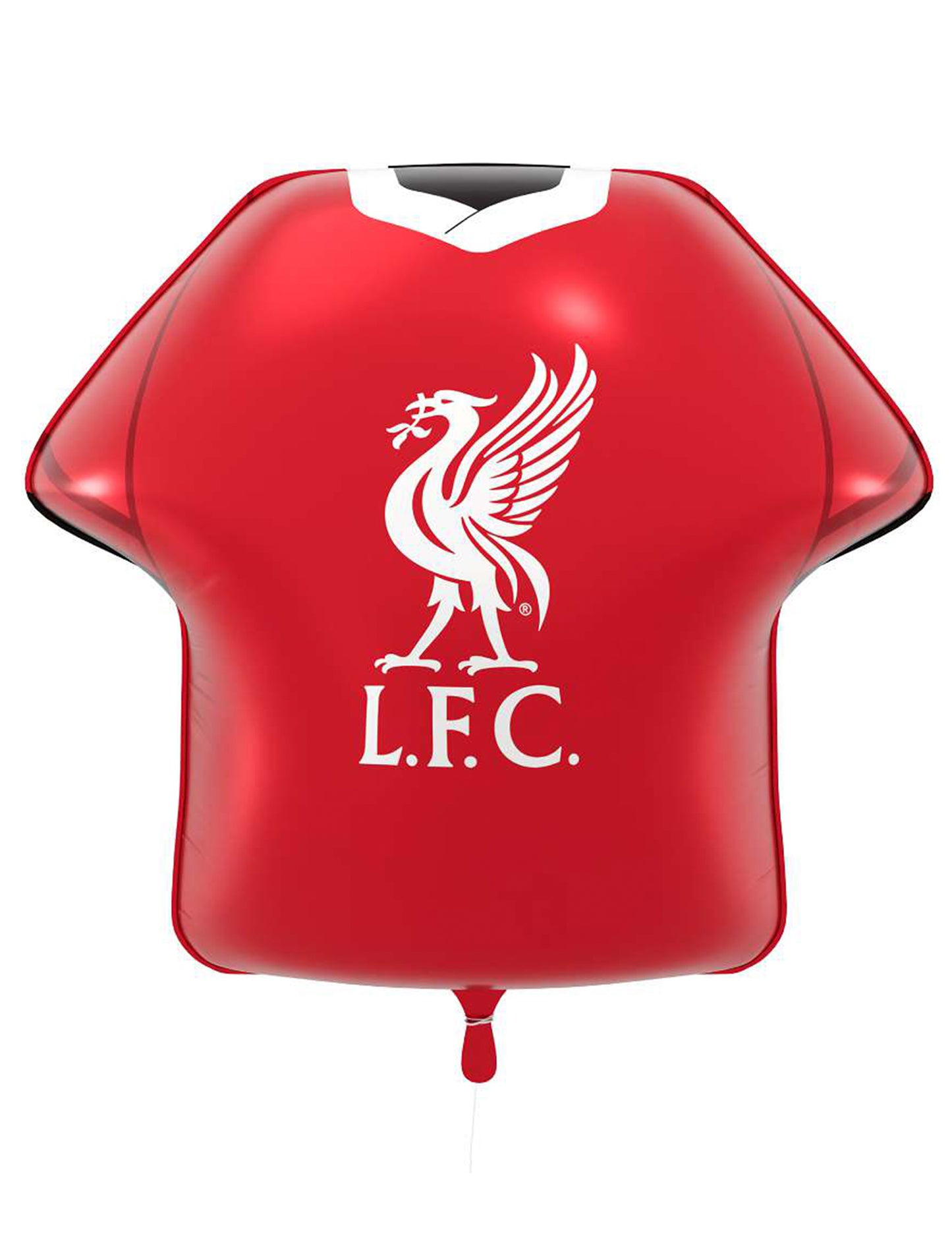 Balão de alumínio vermelho em forma de camisola do Liverpool Football Club 52 x 51 cm
