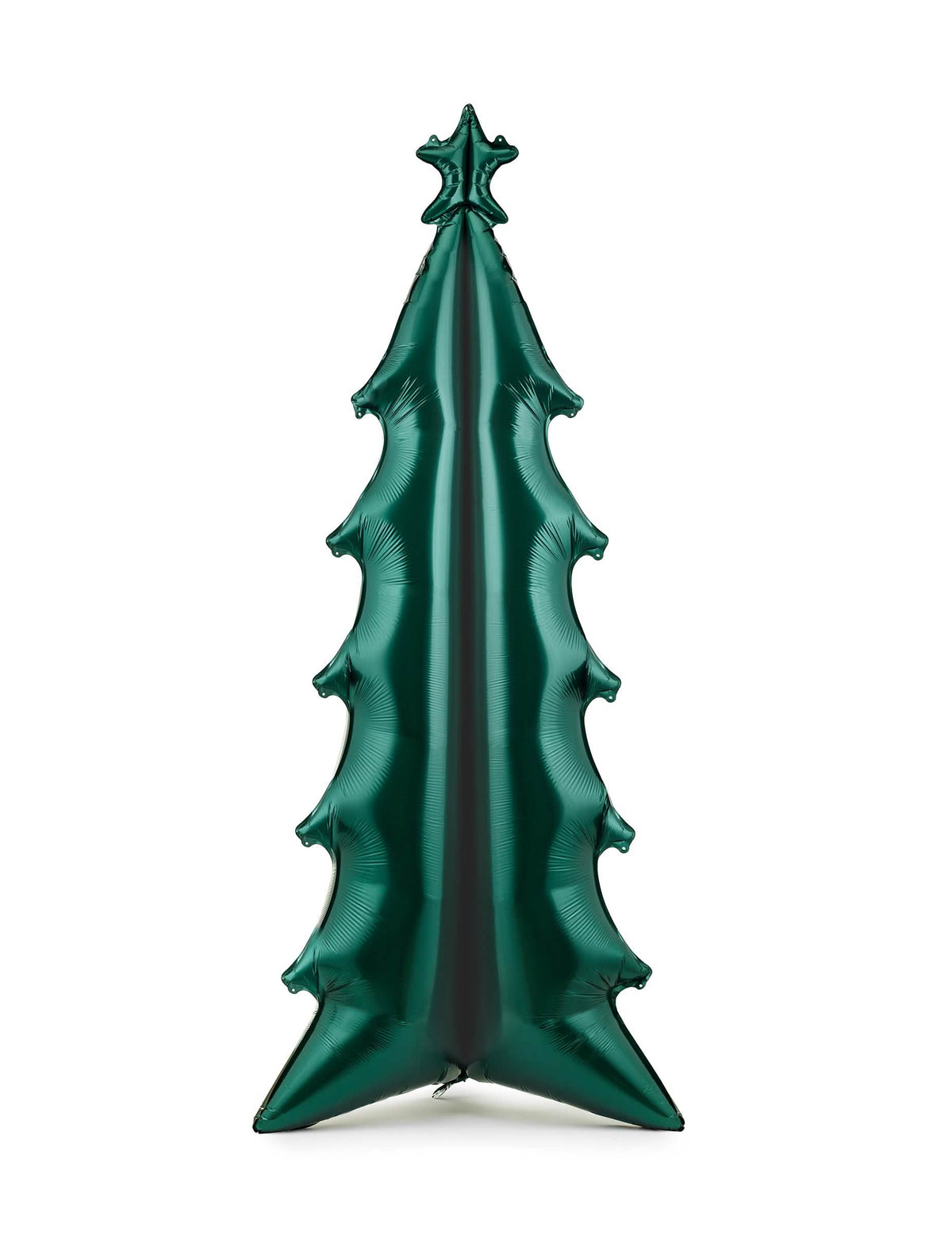 Balão de alumínio Árvore de Natal XXL verde 77 x 184 cm