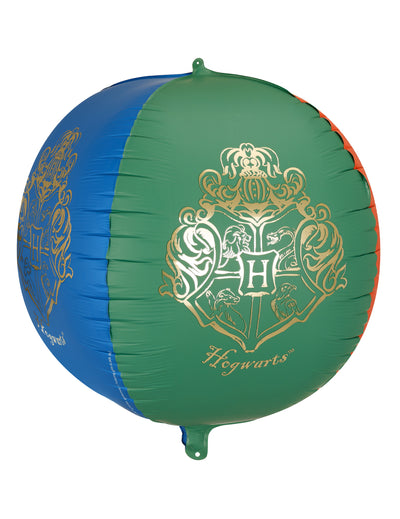 Balão de alumínio esfera Harry Potter™ Brasão de Hogwarts 50 cm