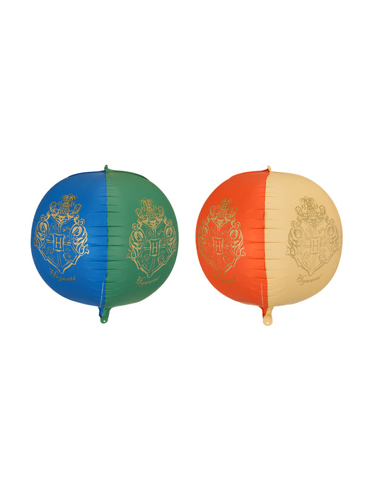 Balão de alumínio esfera Harry Potter™ Brasão de Hogwarts 50 cm
