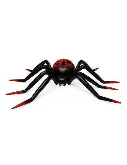 Balão de alumínio com suporte Aranha XXL preto e vermelho 275 x 152 cm