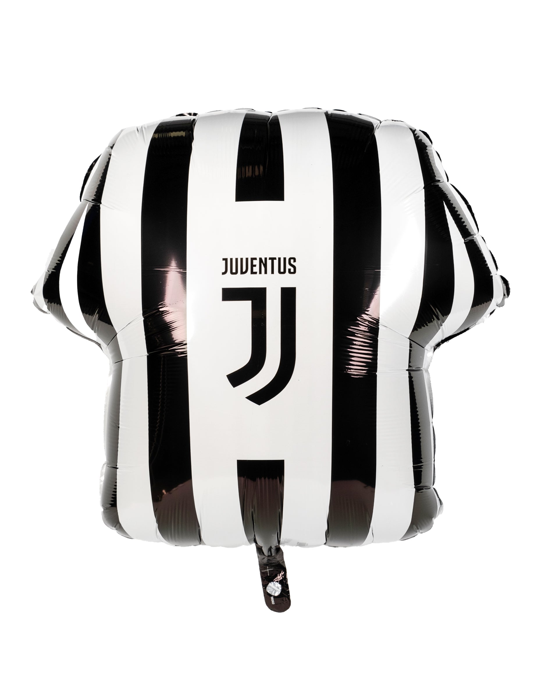 Ballon en aluminium Maillot de la Juventus noir et blanc