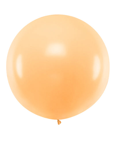 Balão gigante de látex pêssego 1 m