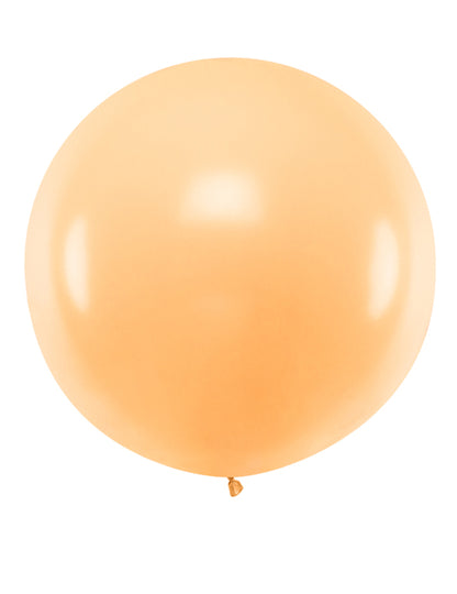 Balão gigante de látex pêssego 1 m