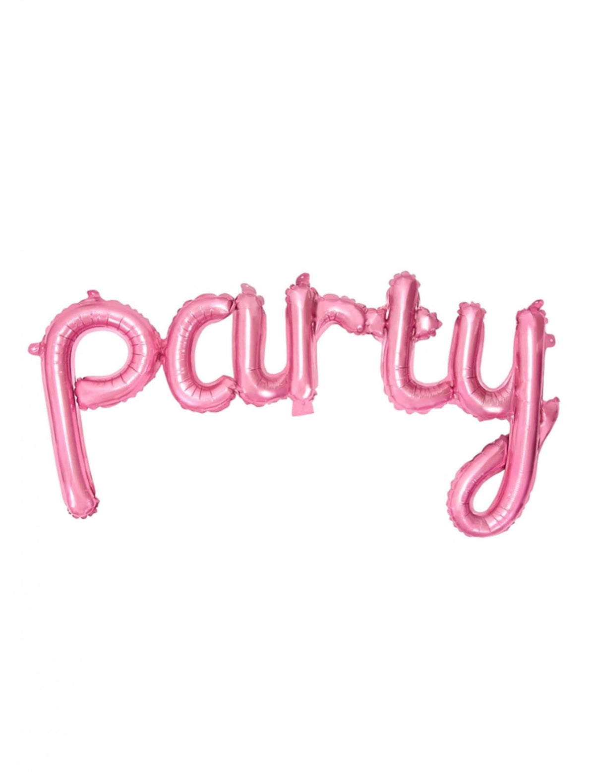 Encenação decorativa do balão de alumínio party cor de rosa para festa para pendurar