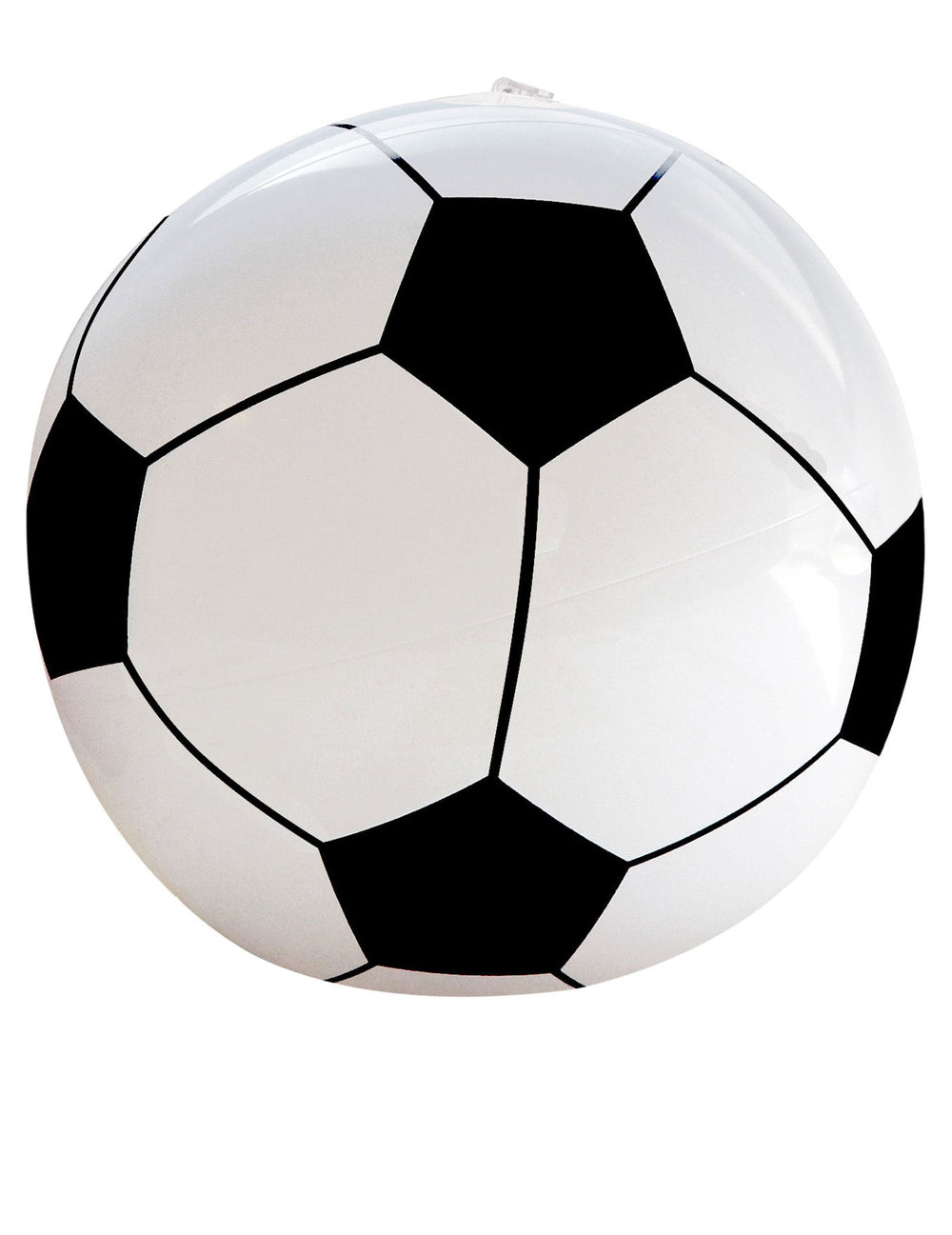 Mise en situation du ballon gonflable football