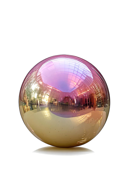 Balão gigante bola de espelho iridescente 150 cm