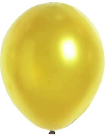 balões dourado metalizados para festa cor dourado