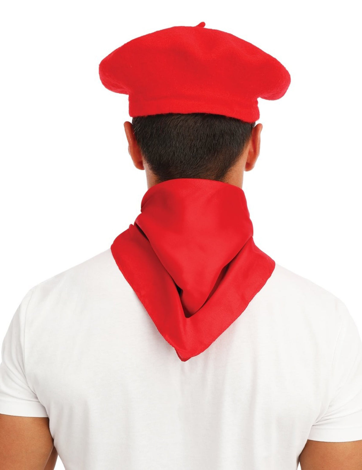Vue de dos du bandana féria