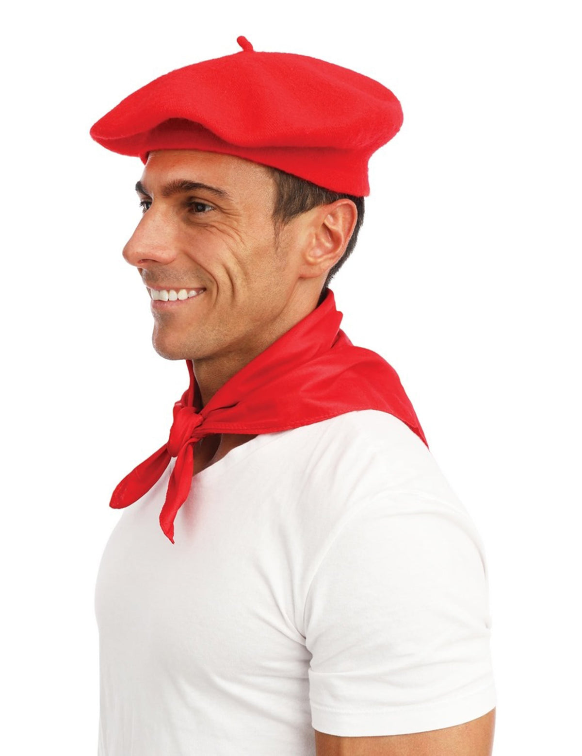 Vue de profil du bandana féria