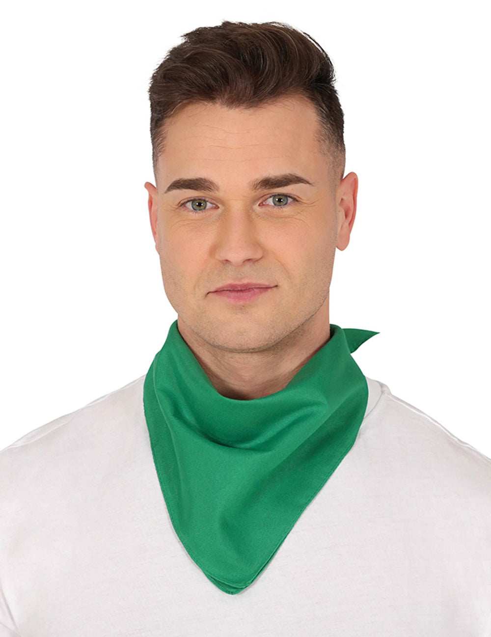 Bandana uni pour homme vert