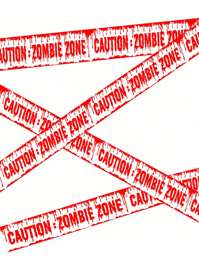 Bande de délimitation Zombie Zone 6m