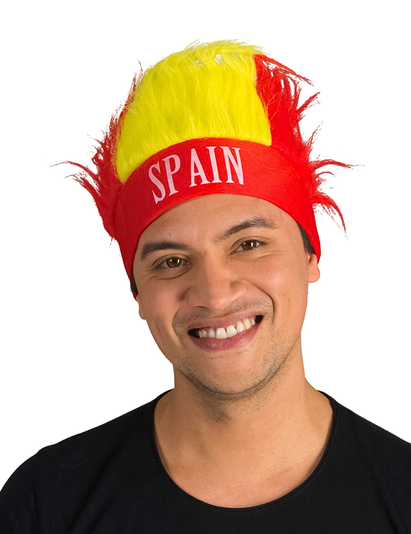 Tiara humorística de adepto de Espanha para adulto