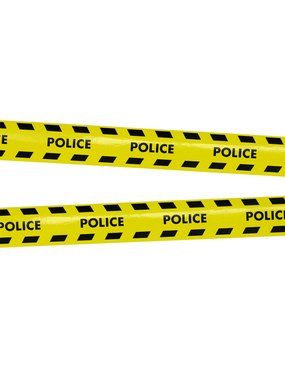 Gros plan sur l'inscription et les rayures de la bannière Police