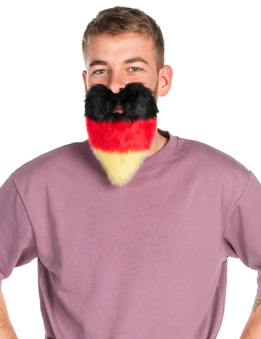 Vue de face de la Barbe Allemagne