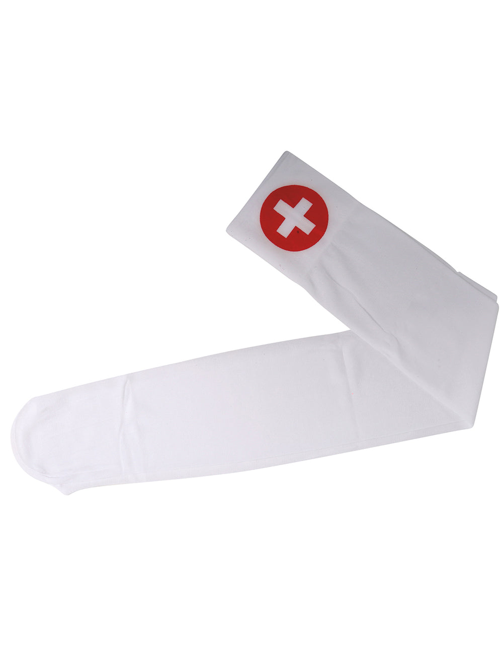 Détail de la croix rouge du bas infirmière avec croix