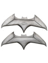 Batarangs Batman pour adulte gris aspect métallique