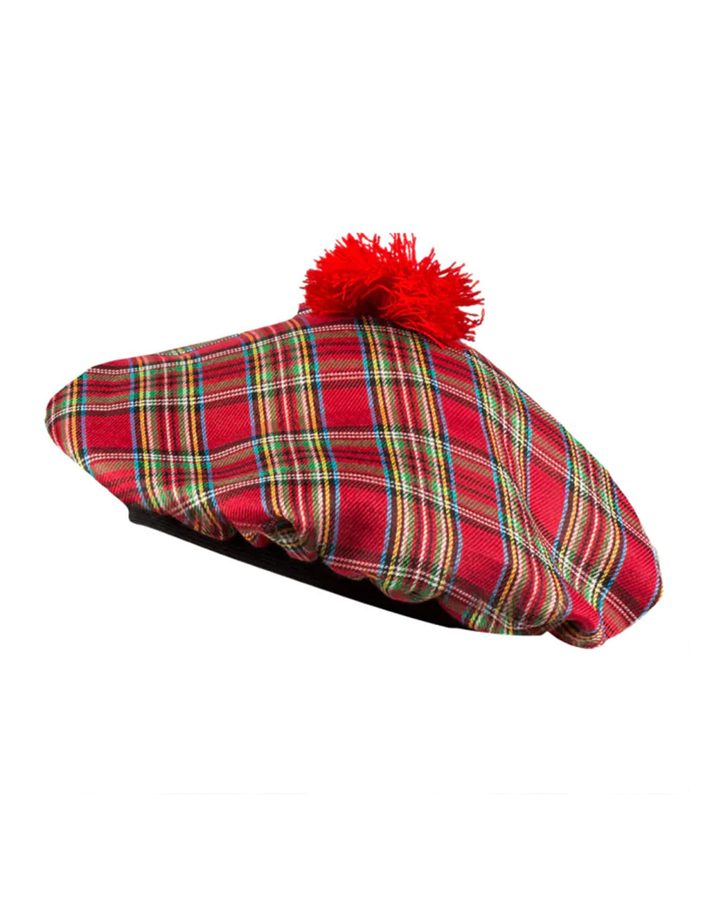 Vue de profil du béret écossais