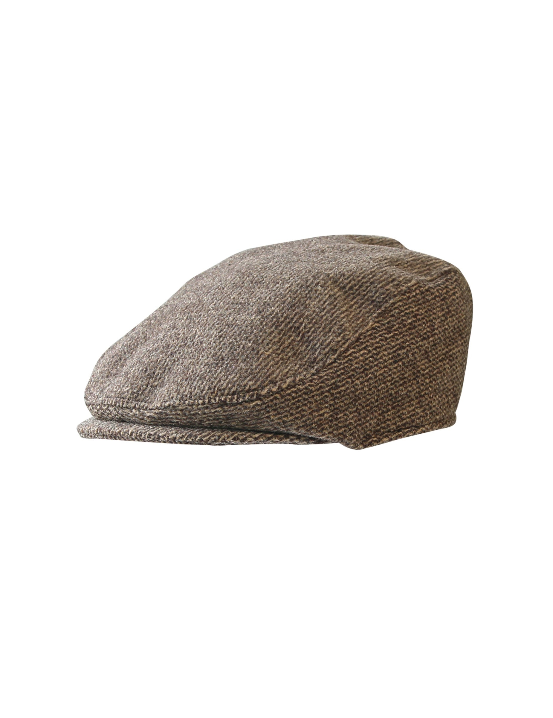 Beret vintage de gangster pour adulte marron chiné