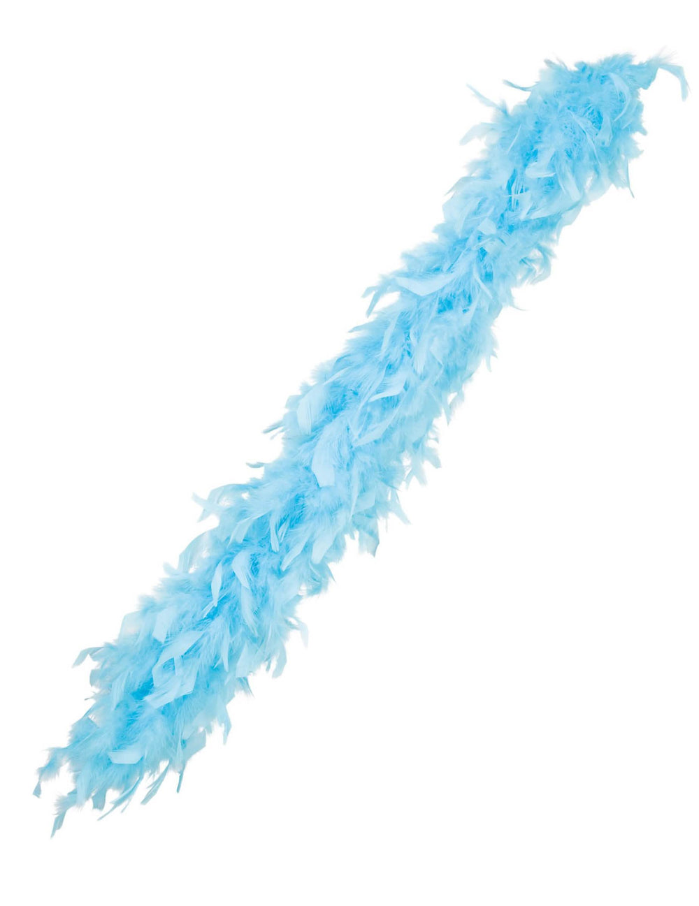 Boa à plumes pour adulte turquoise