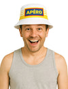Bob apéro pour adulte blanc et jaune