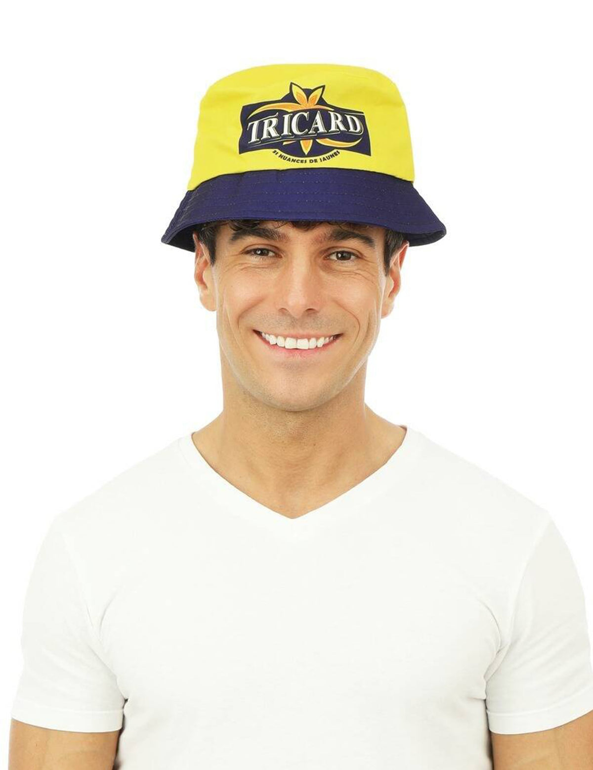 Bob Apéro Tricard pour adulte jaune et bleu