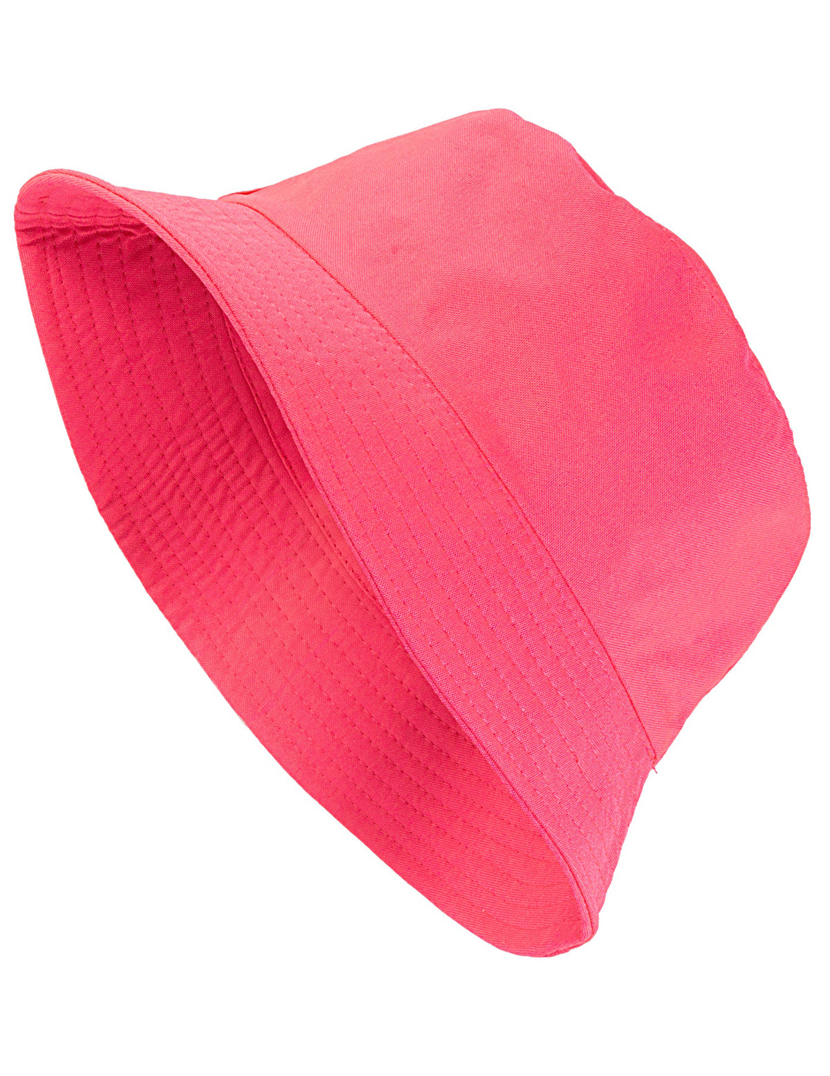 Vue de profil du Bob rose fluo
