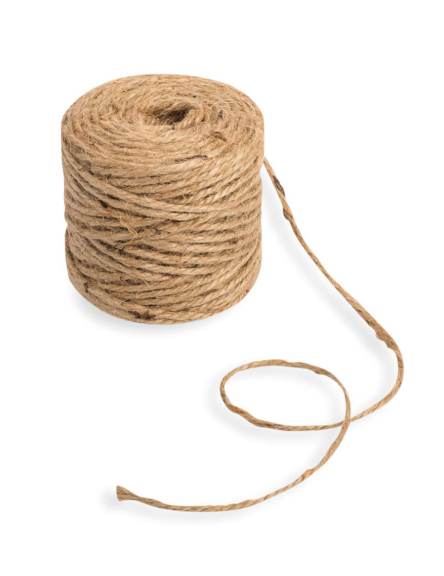 Bobine de cordelette pour décoration polyvalente marron naturel