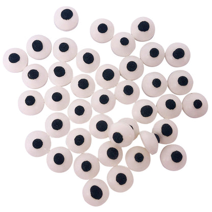 Petits yeux en sucre pour gâteaux blancs et noirs