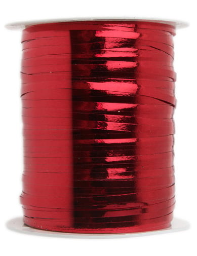 Bolduc brillant pour fête rouge