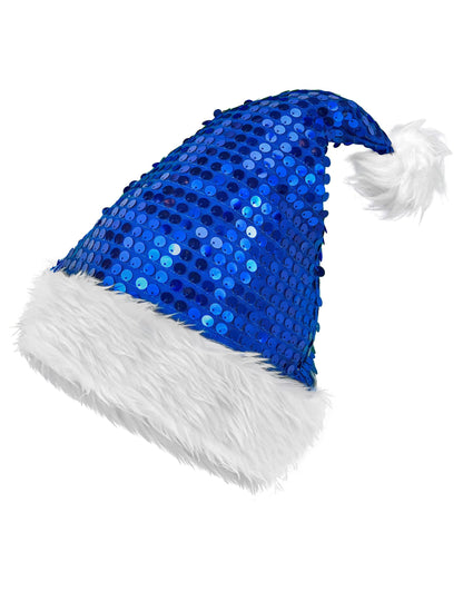 Vue de profil du bonnet de Noël