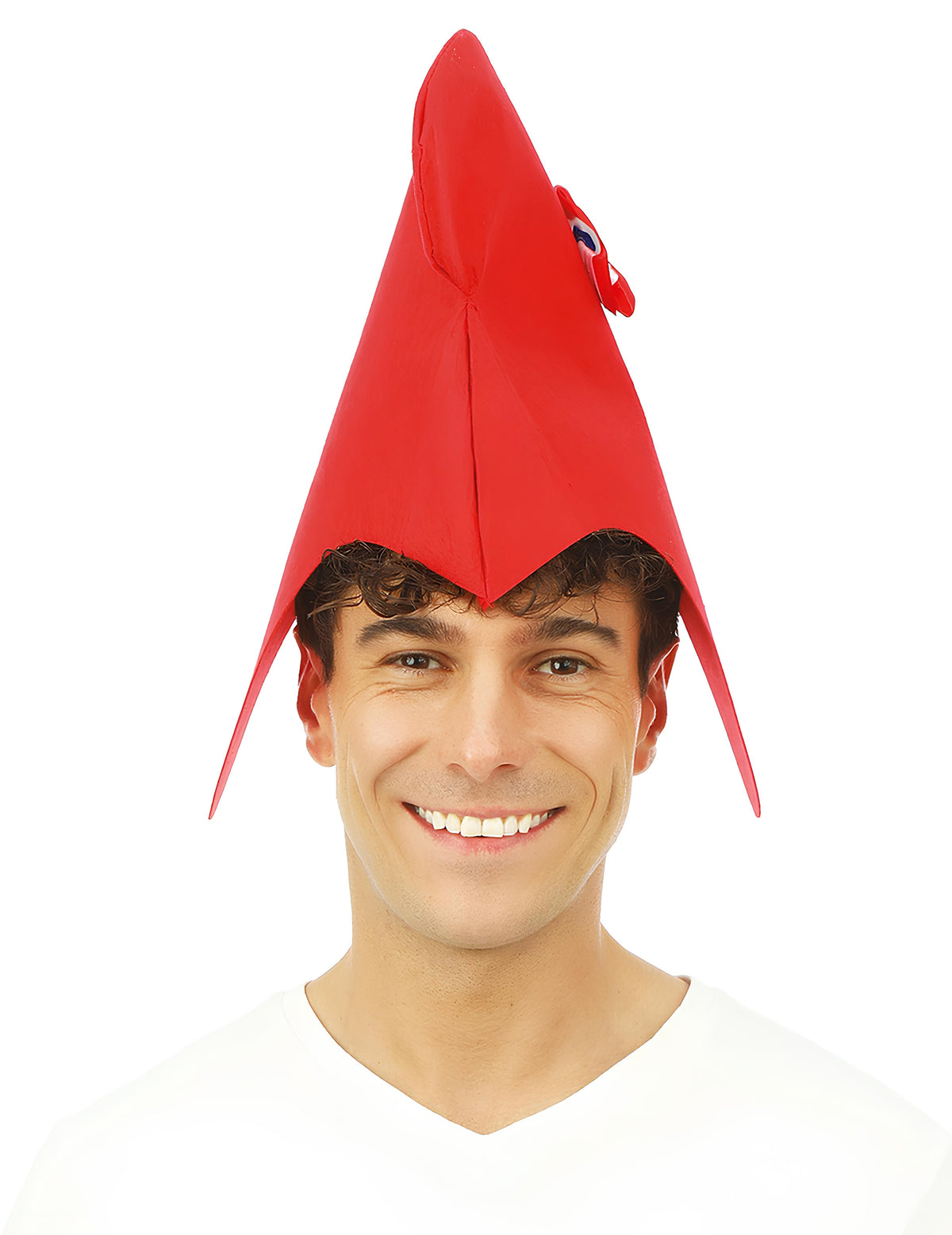 Vue de face du bonnet phrygien pour adulte