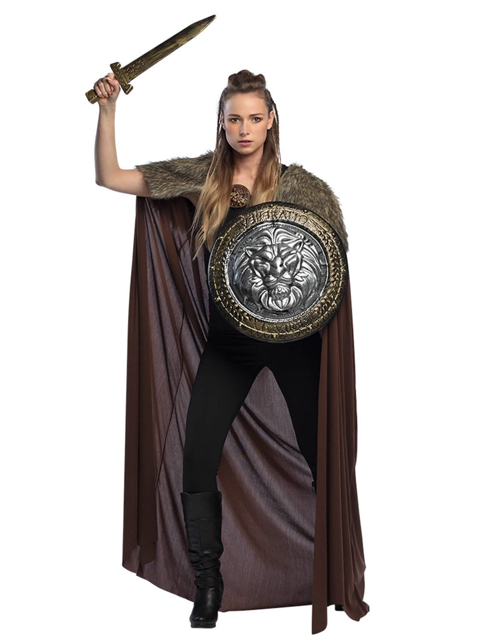 Encenação do Escudo e Espada de Combate gladiador