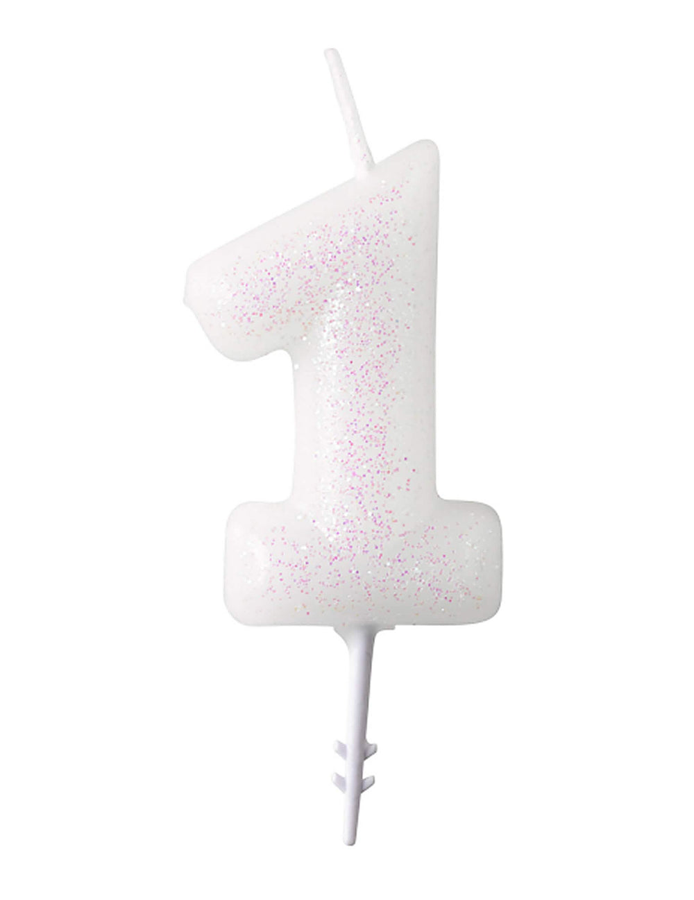 Número 1 da vela número para aniversário