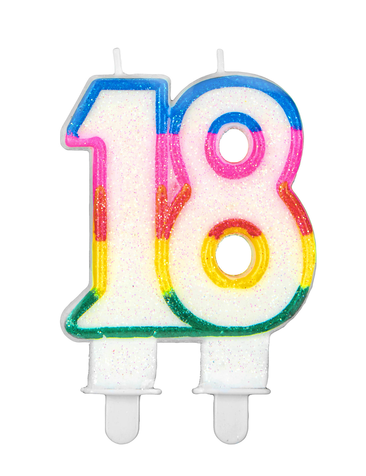 Vela de aniversário número 18