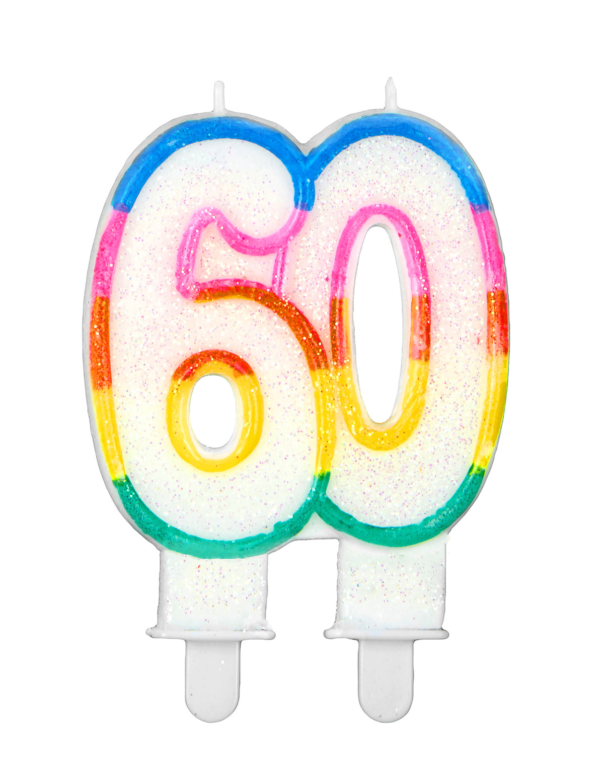 Vela de aniversário número 60